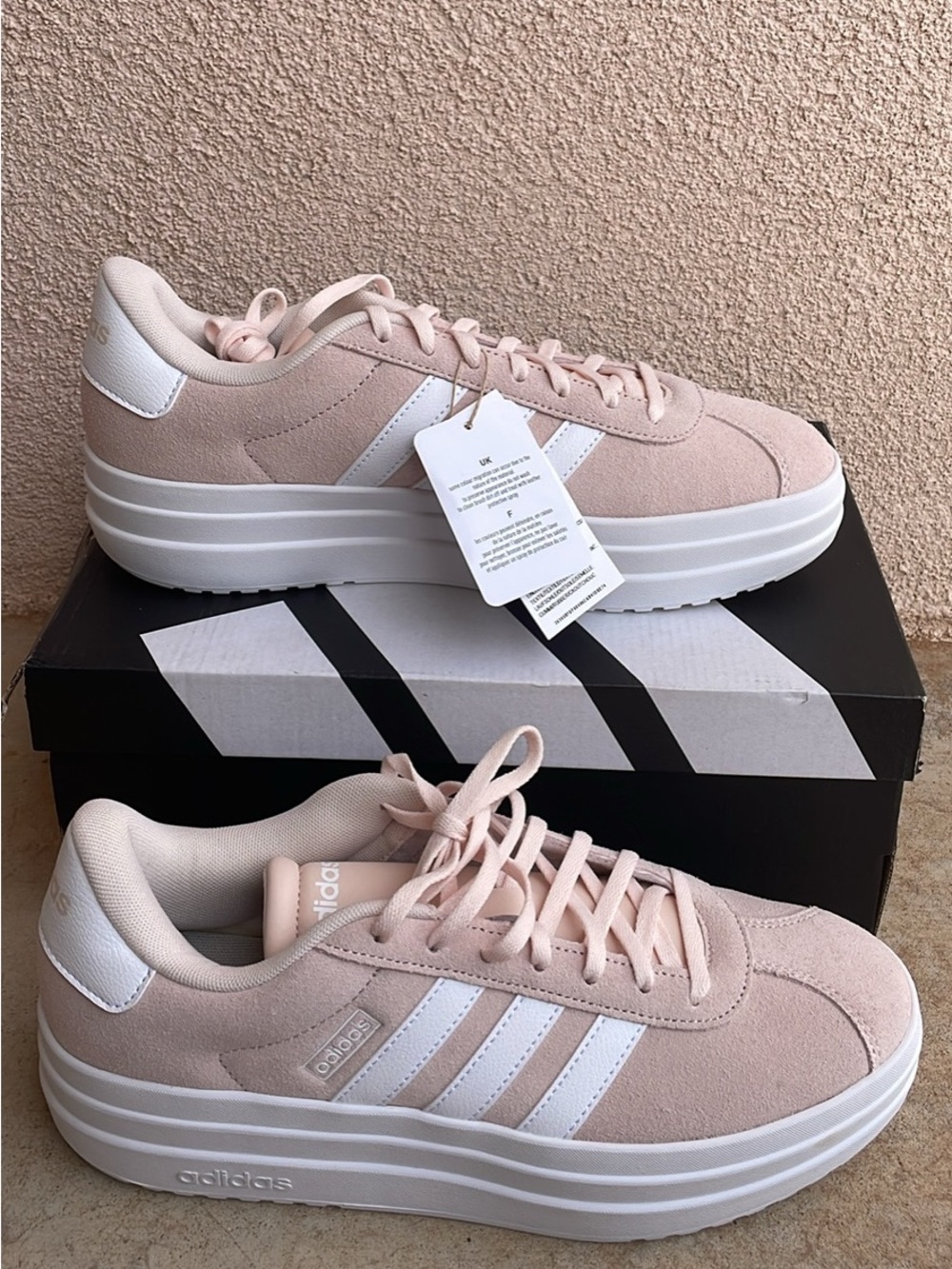 NEW Adidas VL Court Bold Platform Sneakers